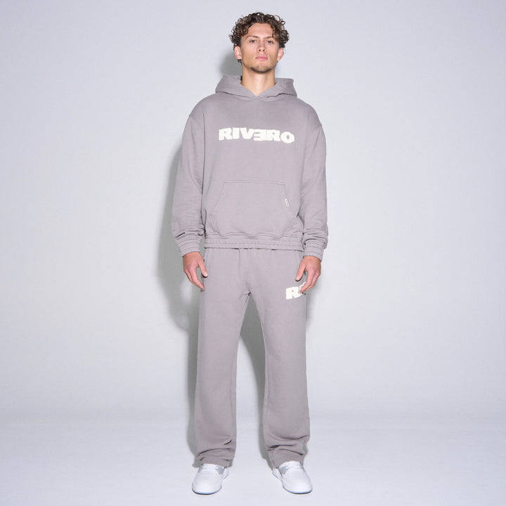 RIVERO - FRAYED ECHO JOGGER - GREY