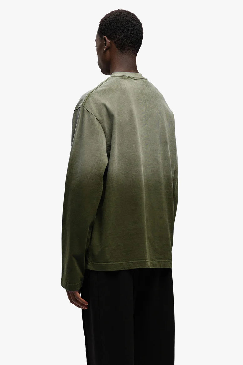 RIVERO - FOREST WASHED STATEMENT LONGSLEEVE TEE