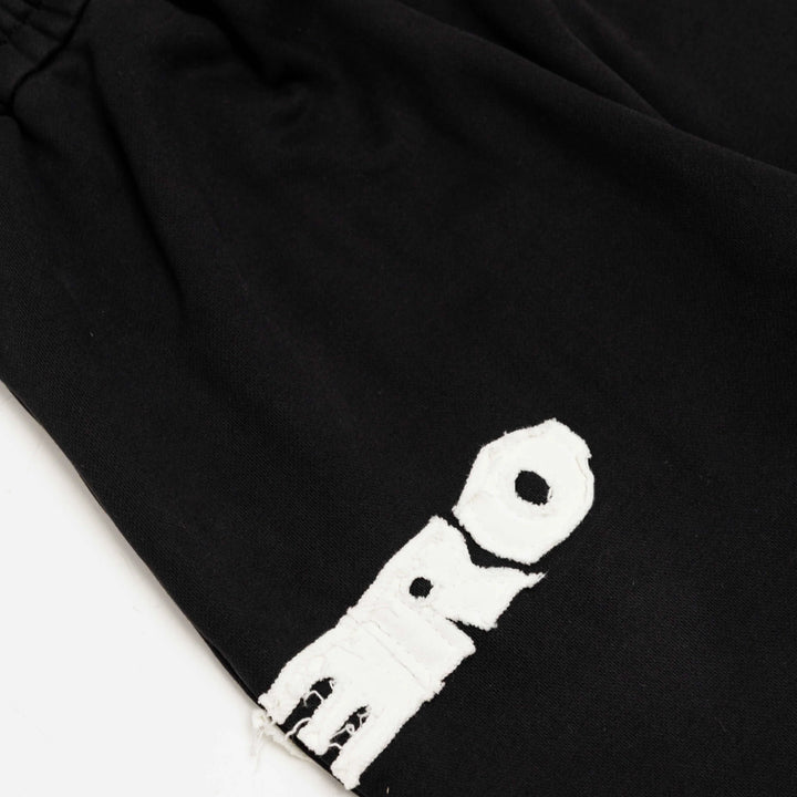 RIVERO - FRAYED ECHO JOGGER - BLACK