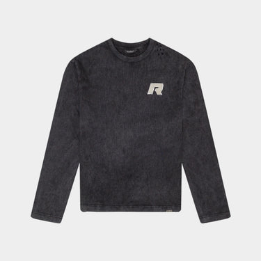RIVERO - SIGNATURE TAPED LONGSLEEVE WASHED BLACK