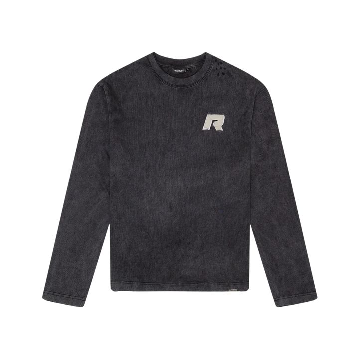 RIVERO - SIGNATURE TAPED LONGSLEEVE WASHED BLACK
