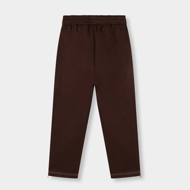 RIVERO - SEAMS ZIP JOGGER - BROWN