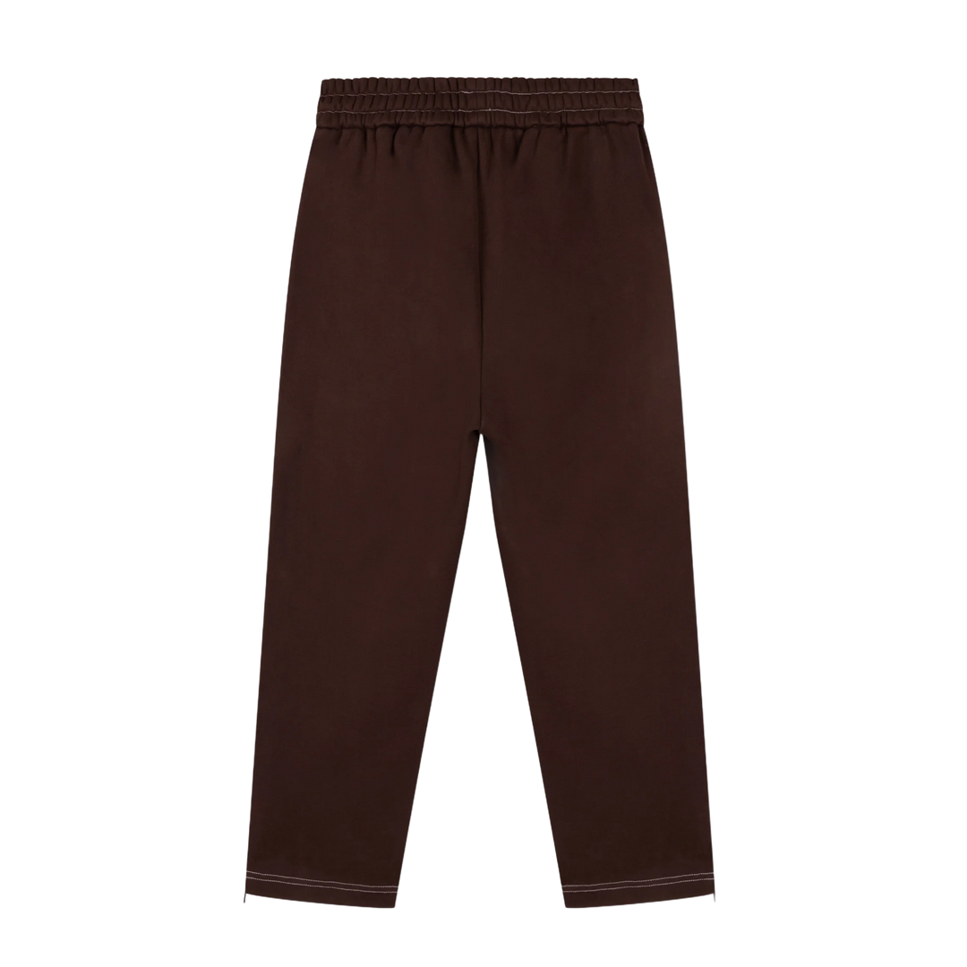RIVERO - SEAMS ZIP JOGGER - BROWN