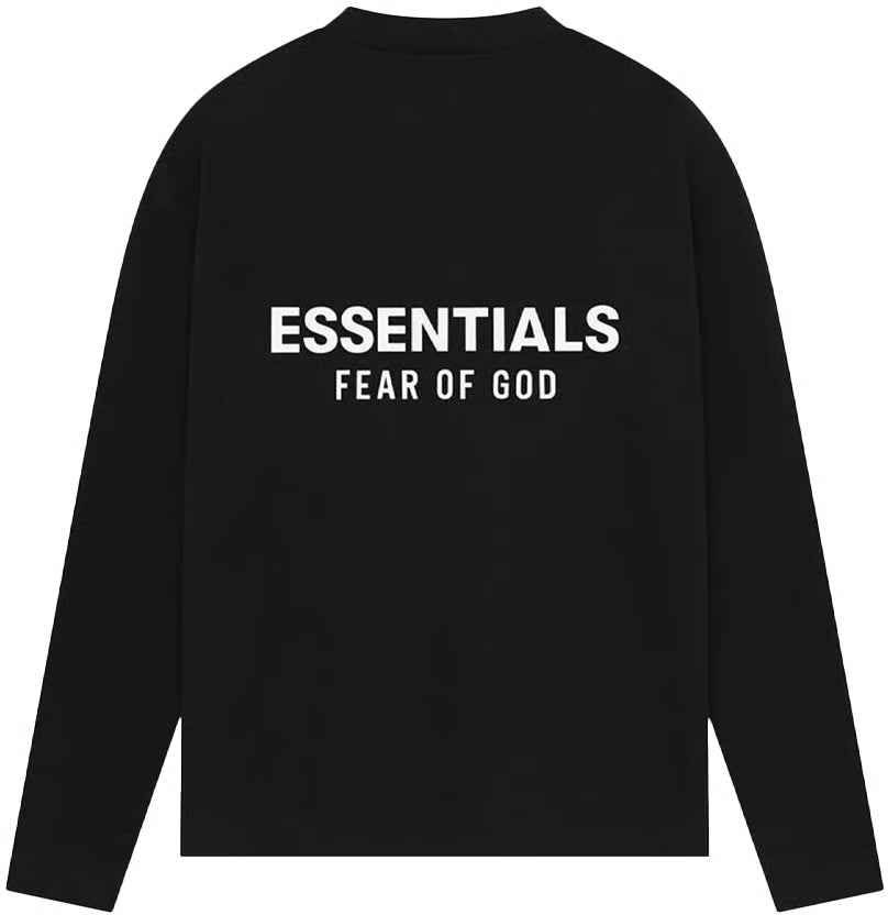 FEAR OF GOD ESSENTIALS - LONGSLEEVE BLACK