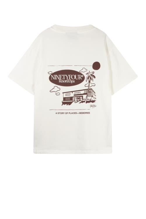 NINETYFOUR - PLACES & MEMORIES T-SHIRT OFF WHITE