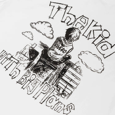 RIVERO - BIG PLANS GRAFFITI LONGSLEEVE WHITE