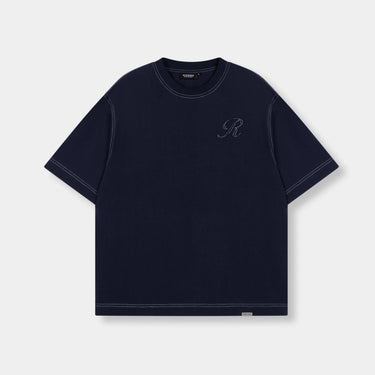RIVERO - SEAMS T-SHIRT NAVY