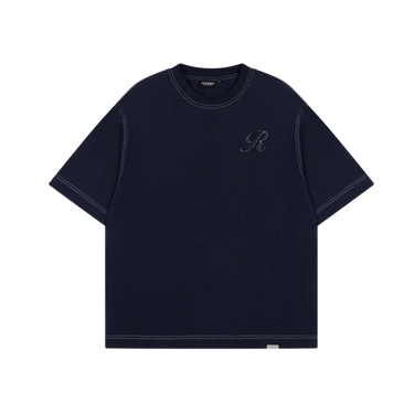 RIVERO - SEAMS T-SHIRT NAVY
