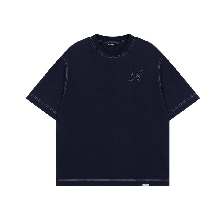 RIVERO - SEAMS T-SHIRT NAVY