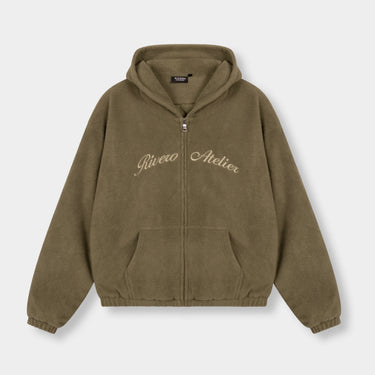 RIVERO - ATELIER COZY TEDDY ZIP HOODIE