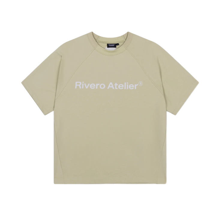 RIVERO - STUDIO LOGO T-SHIRT GREEN