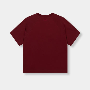 RIVERO - STUDIO LOGO T-SHIRT MAROON