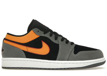 JORDAN 1 LOW 'BLACK ARTIC ORANGE WHITE'