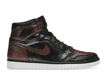 AIR JORDAN 1 HI OG FEARLESS (Black/Black-Milk Rose Gold)
