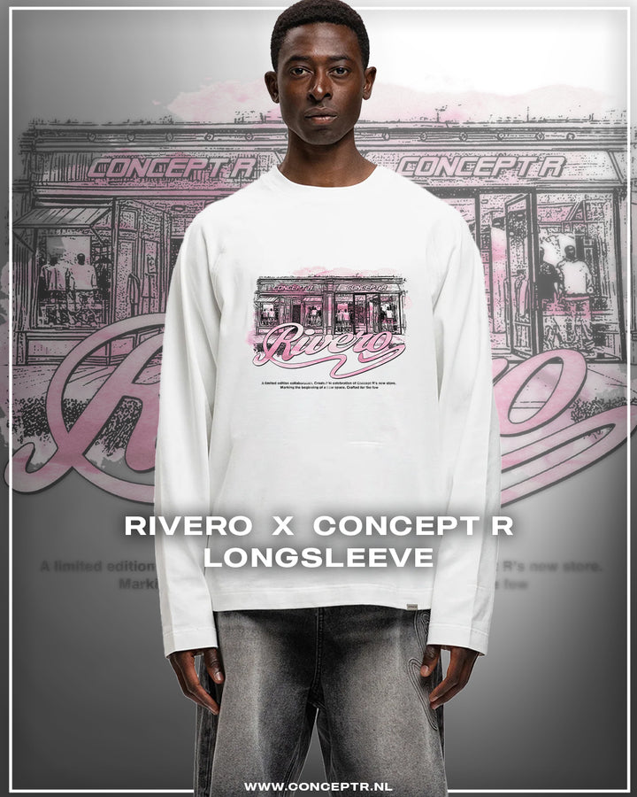 RIVERO X CONCEPT R LIMITED COLLAB TEE WHITE