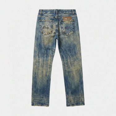 RIVERO - ARTISAN DAMAGE WASHED DENIM