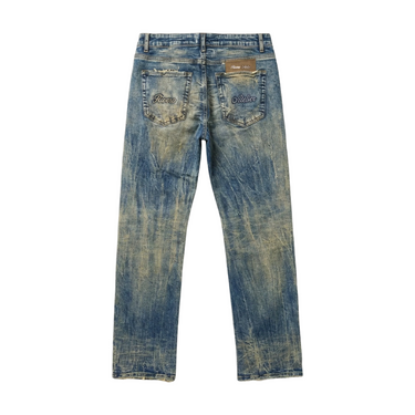 RIVERO - ARTISAN DAMAGE WASHED DENIM