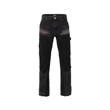 RIVERO - ATELIER CARPENTER FLARED JEANS BLACK