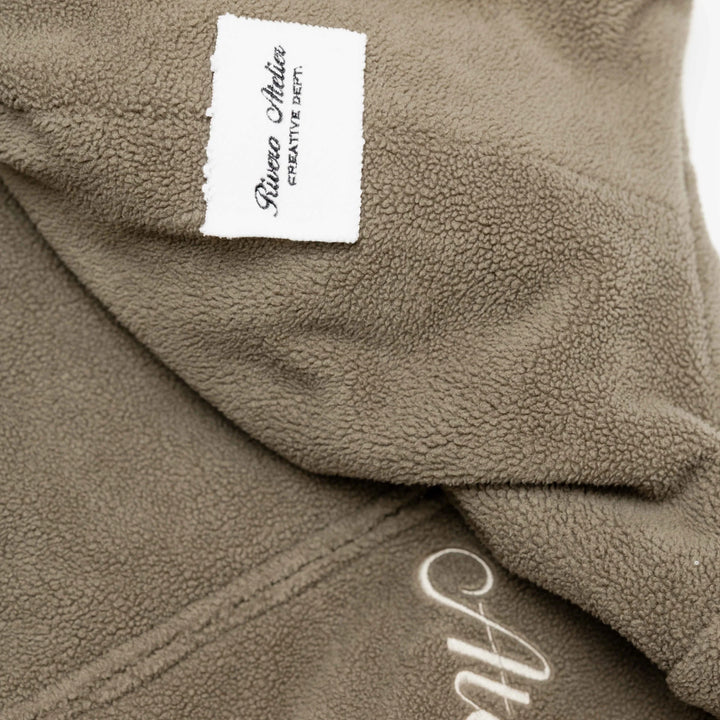 RIVERO - ATELIER COZY TEDDY ZIP HOODIE