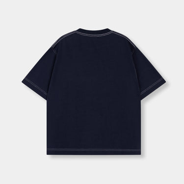 RIVERO - SEAMS T-SHIRT NAVY