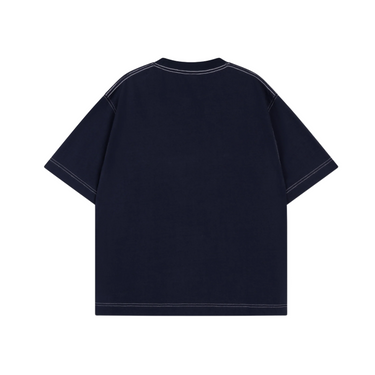RIVERO - SEAMS T-SHIRT NAVY