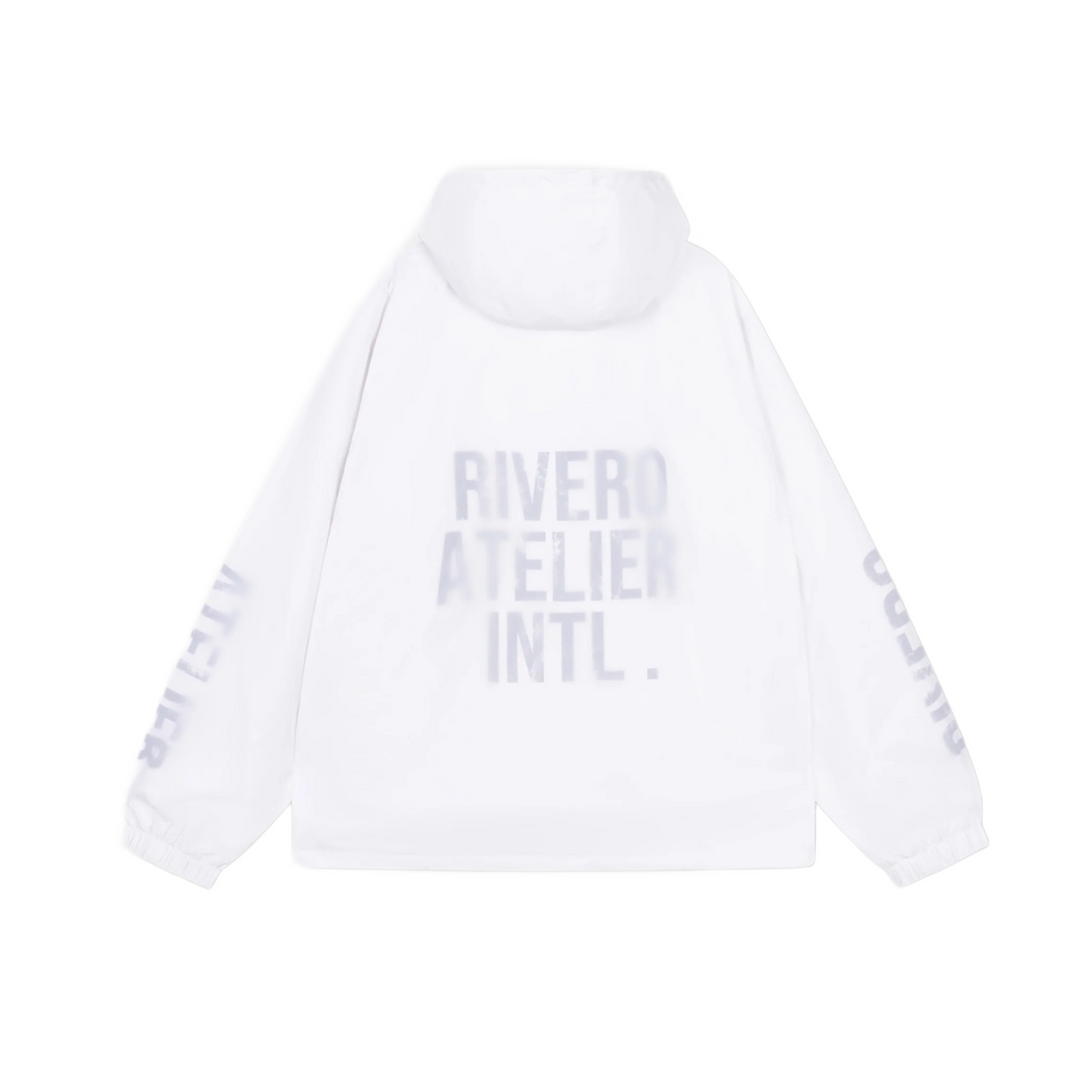 RIVERO - OVERLAY NYLON WINDBREAKER
