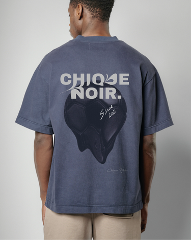 CHIC NOIR - CN. FOOTBALL T-SHIRT - NAVY