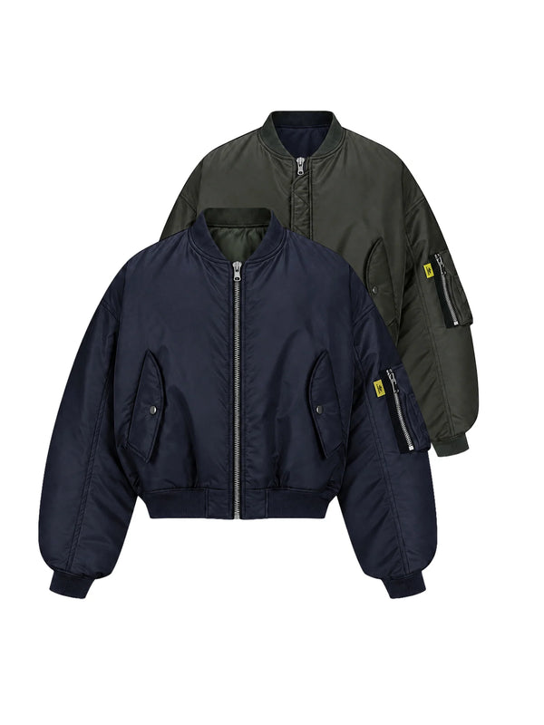 LORD CULTURE - REVERSEIBLE BOMBER JACKET