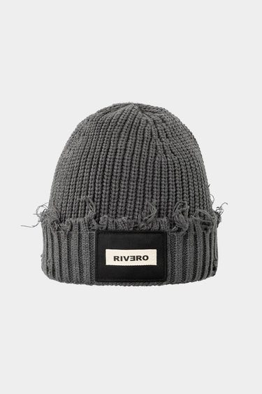 RIVERO - ARCTIC DISTRESSED BEANIE GREY