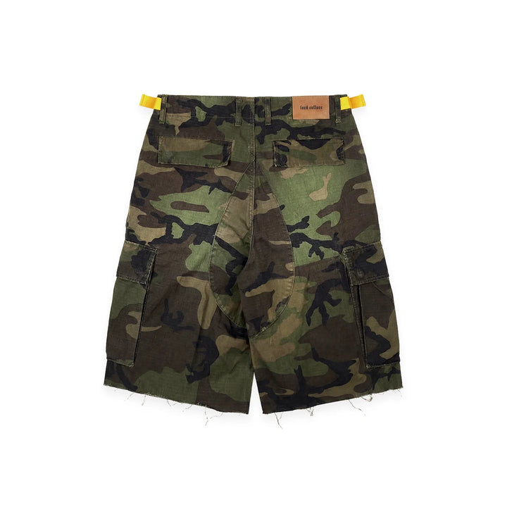 LORD CULTURE - RAW CUT CAMO SHORTS