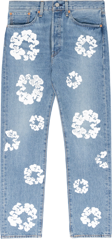 DENIM TEARS - THE COTTON WREATH JEAN LIGHT WASH – Concept R DENIM TEARS - THE COTTON WREATH JEAN LIGHT WASH – Concept R
