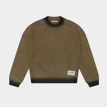 RIVERO - FADED KNIT SWEATER - GREEN