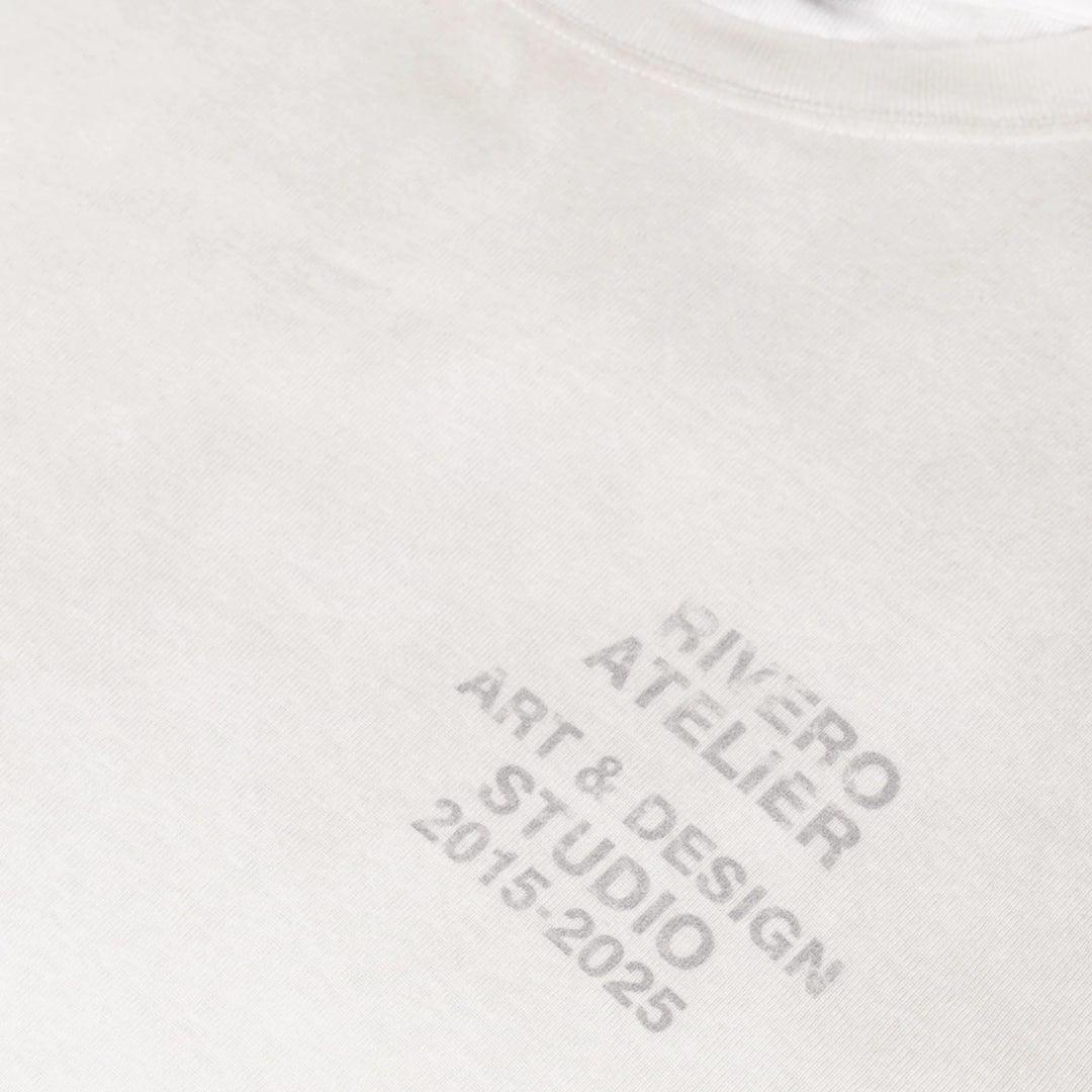 RIVERO - STUDIO WASHED LIGHTWEIGHT LONGSLEEVE WHITE