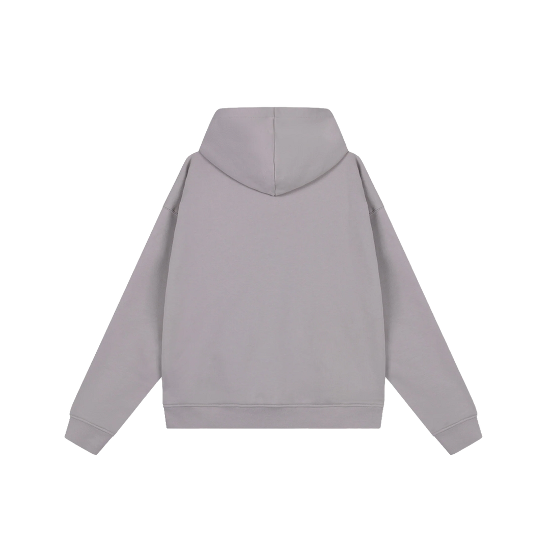 RIVERO - REVERSE PLAID ZIP HOODIE
