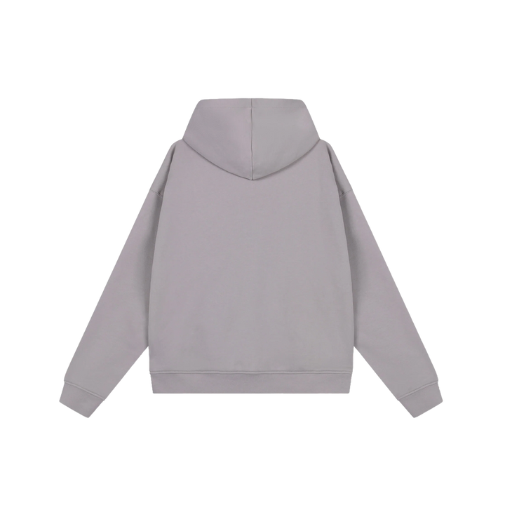 RIVERO - REVERSE PLAID ZIP HOODIE