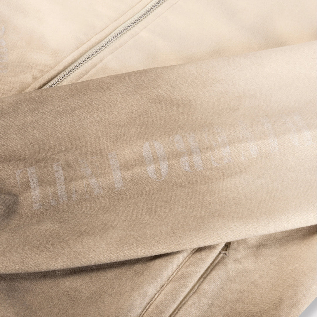 RIVERO - DUSTED STUDIO ZIP SWEATSHIRT