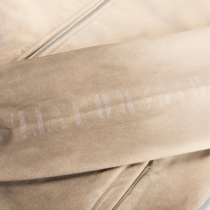 RIVERO - DUSTED STUDIO ZIP SWEATSHIRT