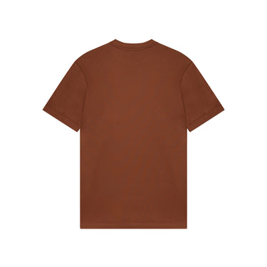 VALENZA - INTERLOCK SUPIMA T-SHIRT DARK BRIQUE