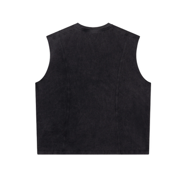 RIVERO - WASHED SLEEVELESS TEE