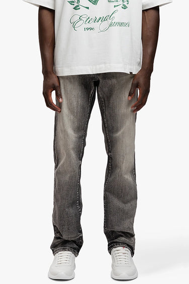 RIVERO - REGULAR PLAIN METAL WASHED DENIM JEANS