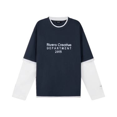 RIVERO - CREATIVE DEPARTMENT DOUBLE LAYERED TEE