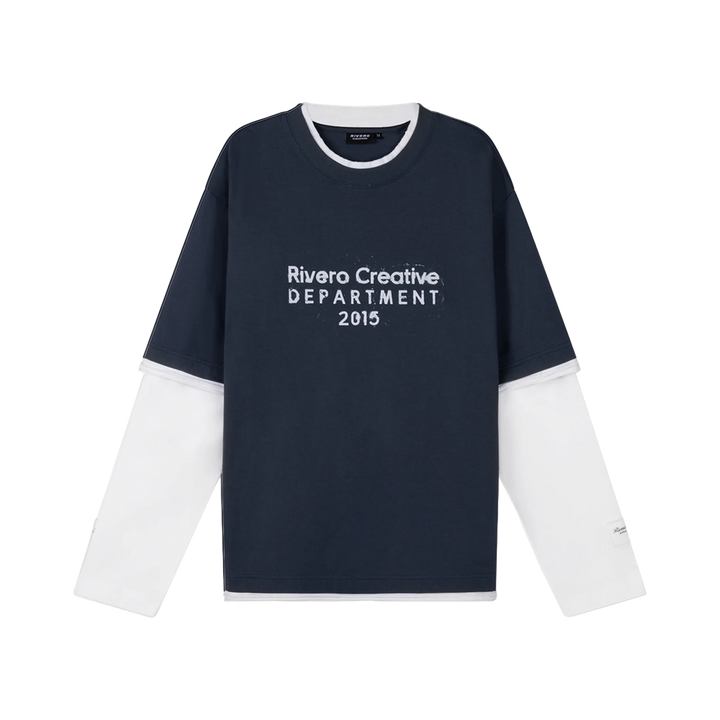 RIVERO - CREATIVE DEPARTMENT DOUBLE LAYERED TEE
