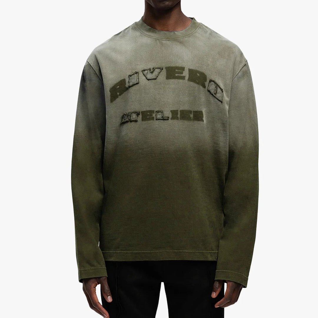 RIVERO - FOREST WASHED STATEMENT LONGSLEEVE TEE