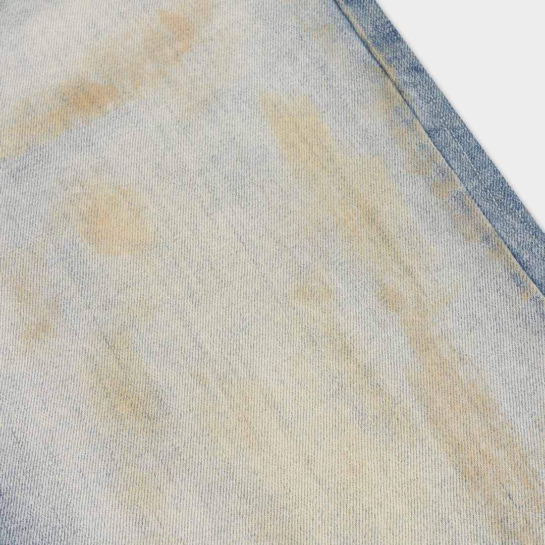 RIVERO - DUSTED FADE EMBOSSED DENIM