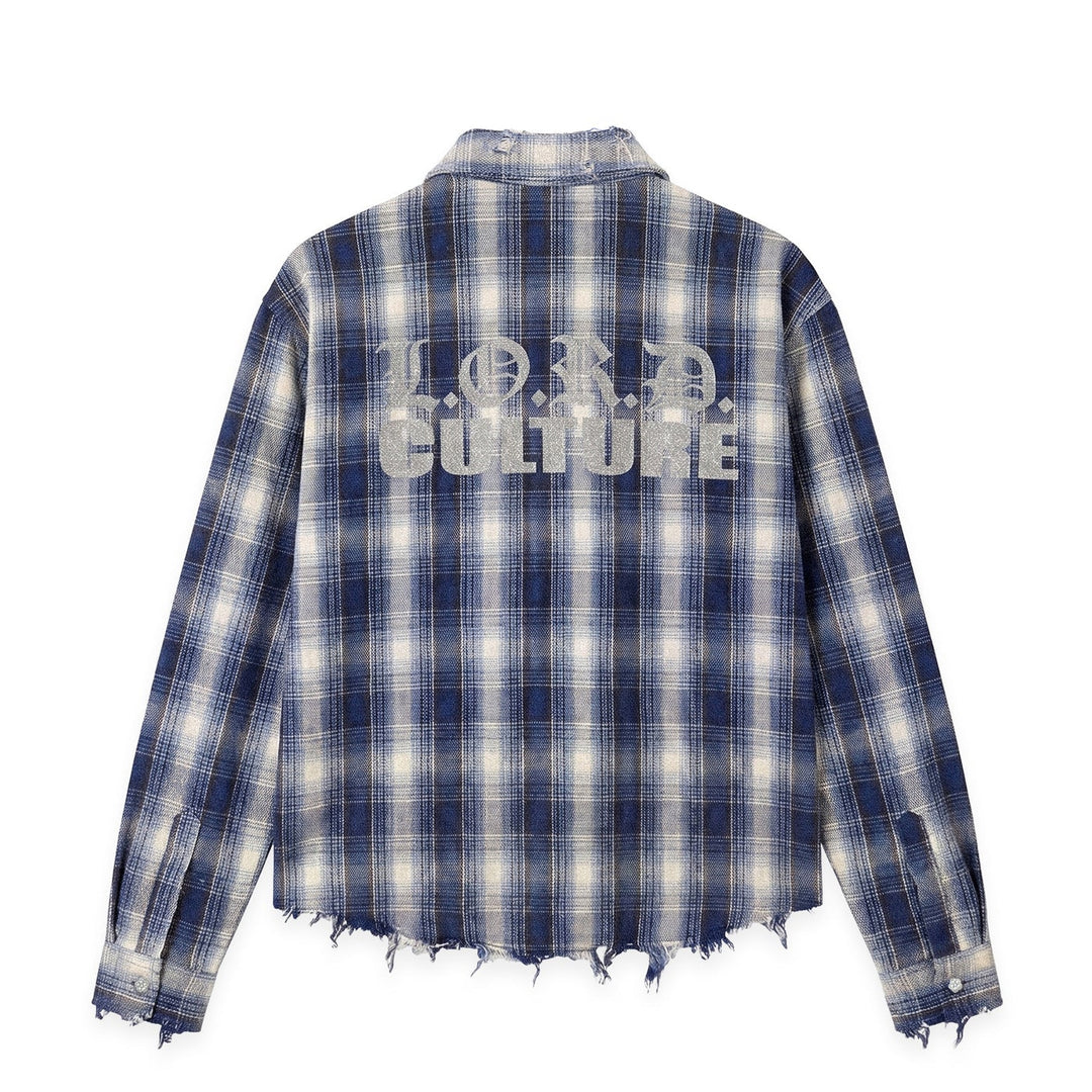 LORD CULTURE - RAW FLANNEL - BLUE