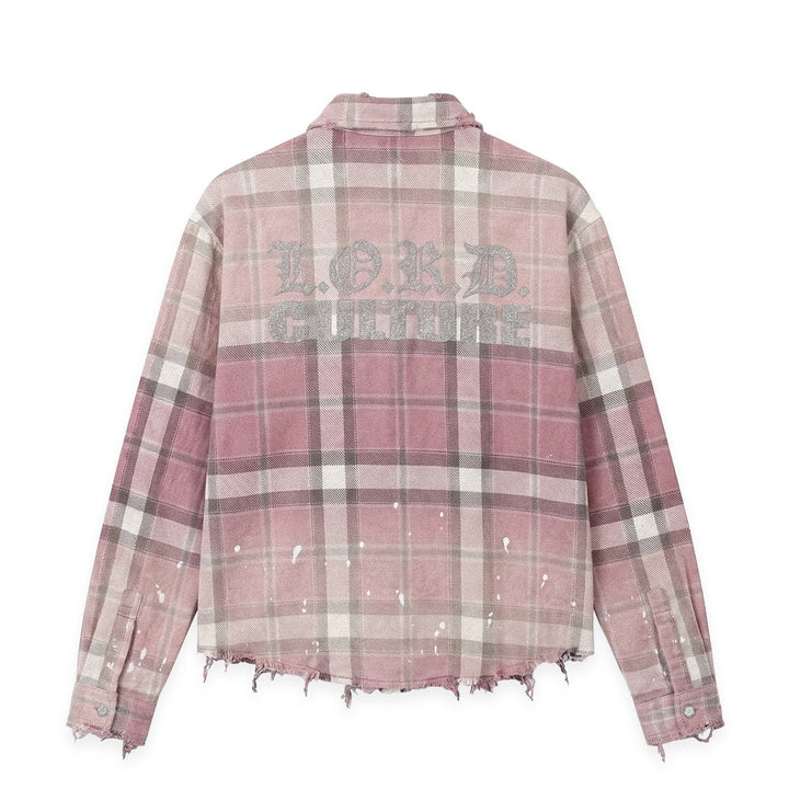 LORD CULTURE - RAW CUT FLANNEL - PINK