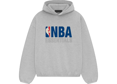 FEAR OF GOD ESSENTIALS - NBA HOODIE GREY