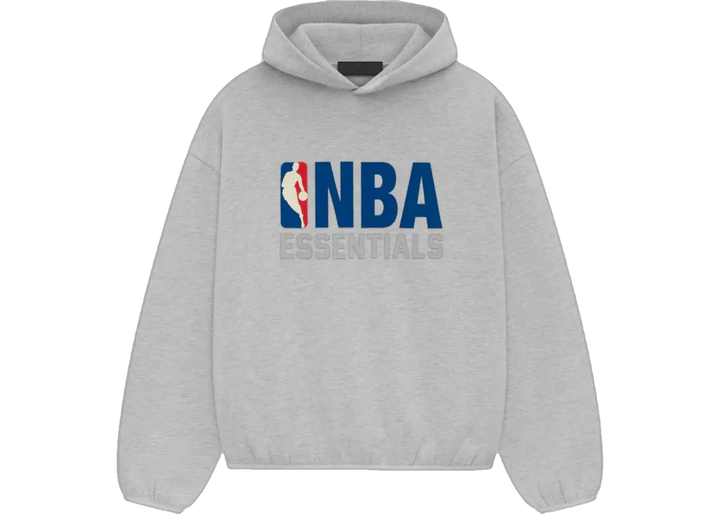 FEAR OF GOD ESSENTIALS - NBA HOODIE GREY