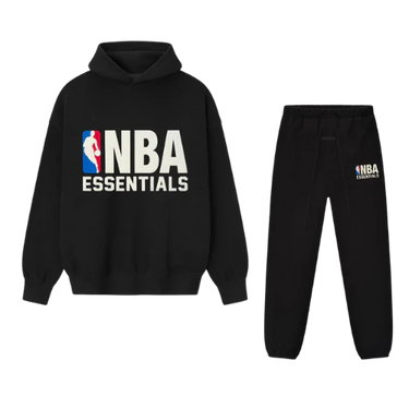 FEAR OF GOD ESSENTIALS - NBA BLACK WHITE FULL SET