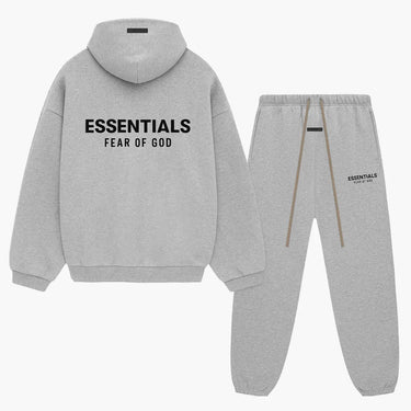 FEAR OF GOD ESSENTIALS - FLEECE LIGHT - HEATHER GRAY